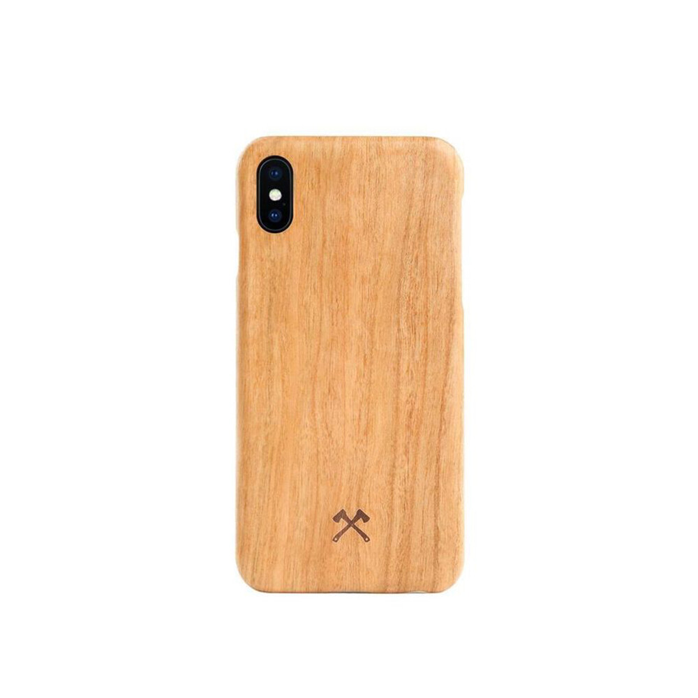 Деревянный чехол Woodcessories Ultra Slim Case Cherry для iPhone X | XS