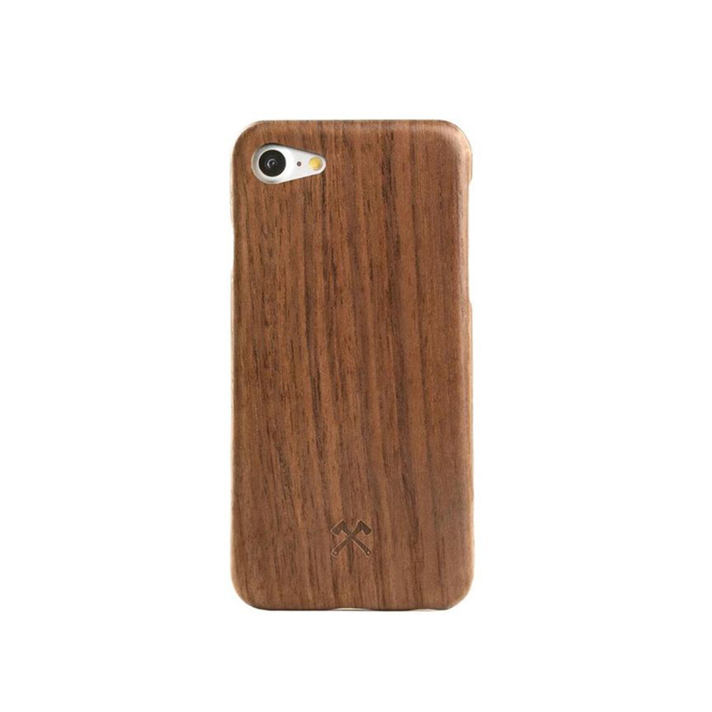 Деревянный чехол Woodcessories Ultra Slim Case Walnut для iPhone SE 3 | SE 2 | 8 | 7