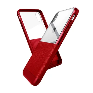 Чехол X-Doria Dash Red Leather для iPhone X | XS  - Фото 1