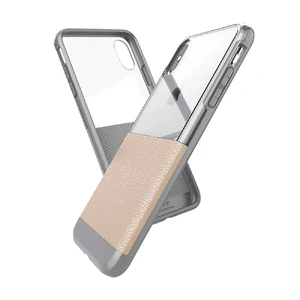 Чехол X-Doria Dash Cream White Leather для iPhone X | XS  - Фото 1