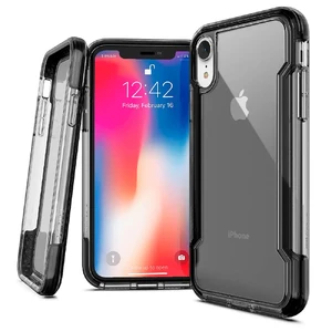 Протиударний чохол X-Doria Defense Clear Black для iPhone XR