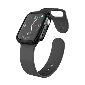 Противоударный чехол X-Doria Defense Edge Black для Apple Watch 44mm SE 2 | SE | 6 | 5 | 4 - Фото 3