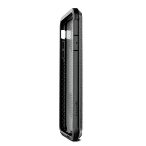 Протиударний чохол X-Doria Defense Lux Black Carbon для iPhone XS Max - Фото 3