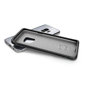 Противоударный чехол X-Doria Defense Lux Black Carbon для Samsung Galaxy S9 - Фото 3