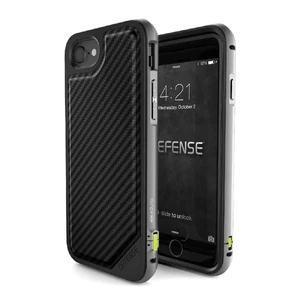 Чохол X-Doria Defense Lux Black Carbon для iPhone SE 3 | SE 2 | 8 | 7