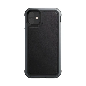 Протиударний чохол X-Doria Defense Lux Black Leather для iPhone 11 B07RWNKJ36 - Фото 1