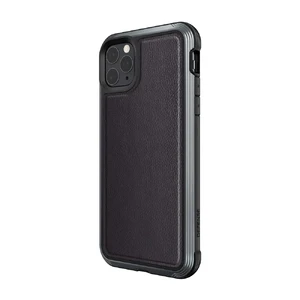 Противоударный чехол X-Doria Defense LUX Black Leather для iPhone 11 Pro - Фото 2