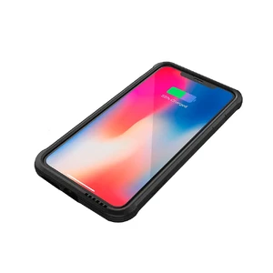 Противоударный чехол X-Doria Defense Lux Black Leather для iPhone XS Max - Фото 4