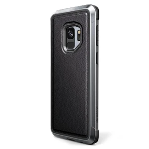 Протиударний чохол X-Doria Defense Lux Black Leather для Samsung Galaxy S9
