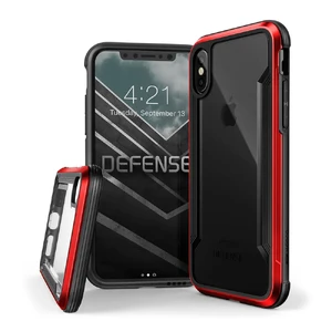 Противоударный чехол X-Doria Defense Shield Red для iPhone X | XS  - Фото 1