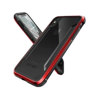 Противоударный чехол X-Doria Defense Shield Red для iPhone X | XS - Фото 3