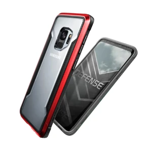 Противоударный чехол X-Doria Defense Shield Red для Samsung Galaxy S9 - Фото 2
