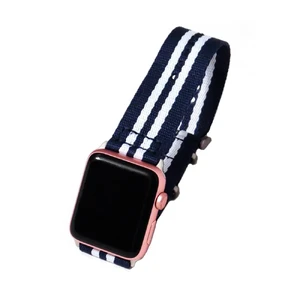 Нейлоновый ремешок X-Doria Field Band Blue | White для Apple Watch Ultra 49mm | 45mm | 44mm | 42mm - Фото 2