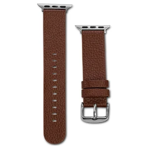 Кожаный ремешок X-Doria Lux Band Brown Leather для Apple Watch Ultra 49mm | 45mm | 44mm | 42mm - Фото 4