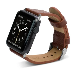 Кожаный ремешок X-Doria Lux Band Brown Leather для Apple Watch Ultra 49mm | 45mm | 44mm | 42mm - Фото 2