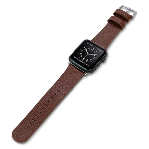 Кожаный ремешок X-Doria Lux Band Brown Leather для Apple Watch Ultra 49mm | 45mm | 44mm | 42mm - Фото 6