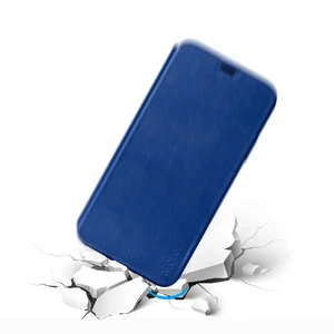 Шкіряний чохол-книжка X-Level FIB COLOR Blue для iPhone X | XS - Фото 5