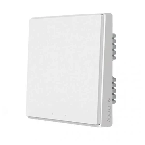 Розумний вимикач з нульовою лінією Xiaomi Aqara Smart Wall Switch D1 (одинарний) HomeKit QBKG23LM - Фото 1