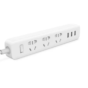 Сетевой удлинитель Xiaomi Mi Power Strip 3 Sockets | 3 USB 10W Ports White - Фото 2