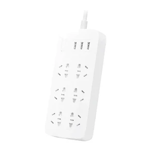 Мережевий подовжувач Xiaomi MiJia Power Strip (6 розеток + 3 USB Type-A) CXB6-1QM - Фото 1