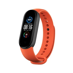 Оригінальний ремінець Xiaomi Strap Orange для фітнес-браслета Xiaomi Mi Band 5 | 6