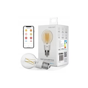 Розумна Wi-Fi лампочка Xiaomi Yeelight LED Filament E27 з підтримкою HomeKit, 700Лм, 2700K - Фото 2