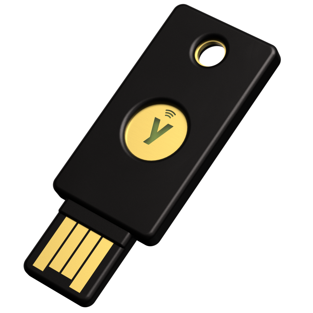Електронний захисний FIDO ключ Yubico YubiKey 5 NFC у Дніпрі