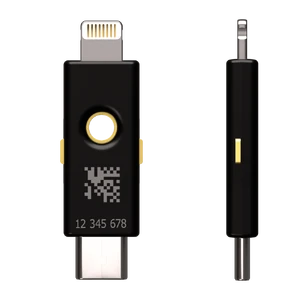 Электронный защитный FIDO ключ Yubico YubiKey 5Ci - Фото 3