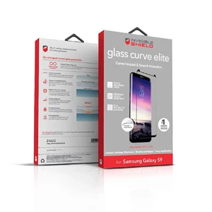 Захисне скло InvisibleShield Glass Curve Elite для Samsung Galaxy S9 - Фото 3