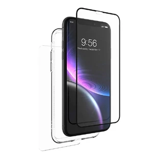 Комплект захисних стекол + бампер InvisibleShield Glass+ 360 для iPhone XR - Фото 3