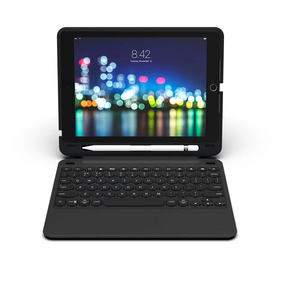 Чохол-клавіатура ZAGG Slim Book Go Black для iPad Pro 12.9" (2018 | 2020) у Вінниці