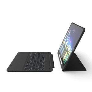Чохол-клавіатура ZAGG Slim Book Go Black для iPad Pro 12.9" (2018 | 2020) - Фото 2