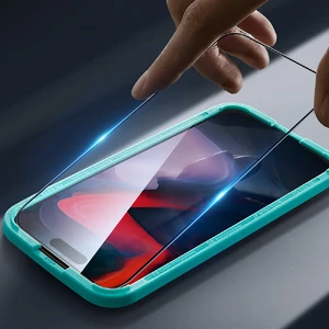 Захисне скло з рамкою для поклейки ESR Tempered-Glass 1-Pack для iPhone 15 Pro - Фото 7