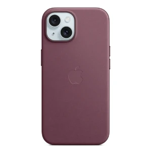 Защитный чехол Apple FineWoven Case с MagSafe Mulberry (MT3E3) для iPhone 15 MT3E3 - Фото 1