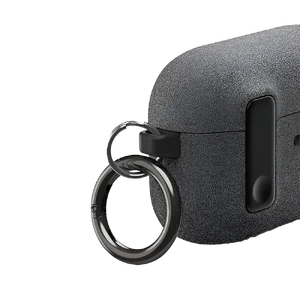 Защитный чехол с замком и карабином VRS Design MODERN LOCK для AirPods Pro 2 Olive - Фото 2