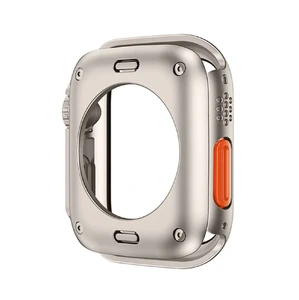 Защитный чехол-обманка для Apple Watch SE 2 | SE | 6 | 5 | 4 (44mm) в стиле Ultra | iLoungeMax Titanium  - Фото 2