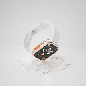 Защитный чехол-обманка для Apple Watch SE 2 | SE | 6 | 5 | 4 (44mm) в стиле Ultra | iLoungeMax Titanium  - Фото 6