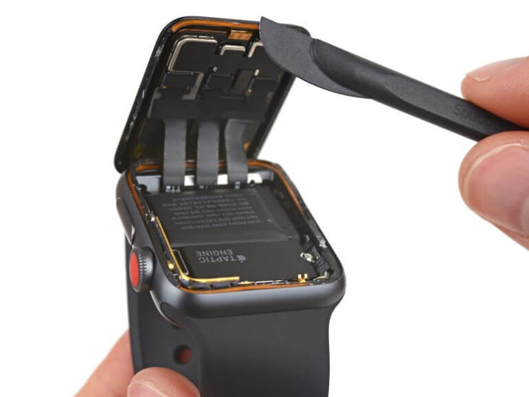 Замена аккумулятора Apple Watch SE