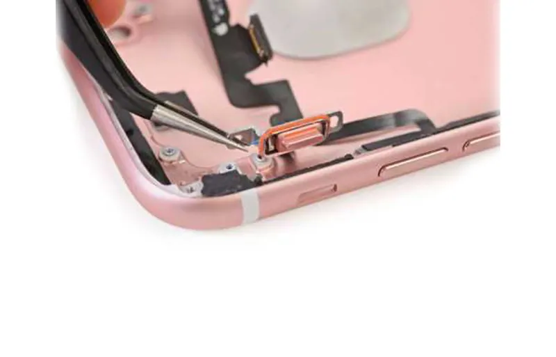 Замена кнопки вибро iPhone 8