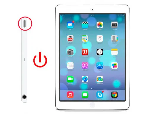Замена кнопки Power (включения) iPad 9.7" (2017)