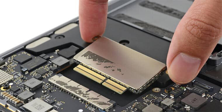 Замена накопителя (SSD) 256Gb MacBook Pro 13" (2019) A2159