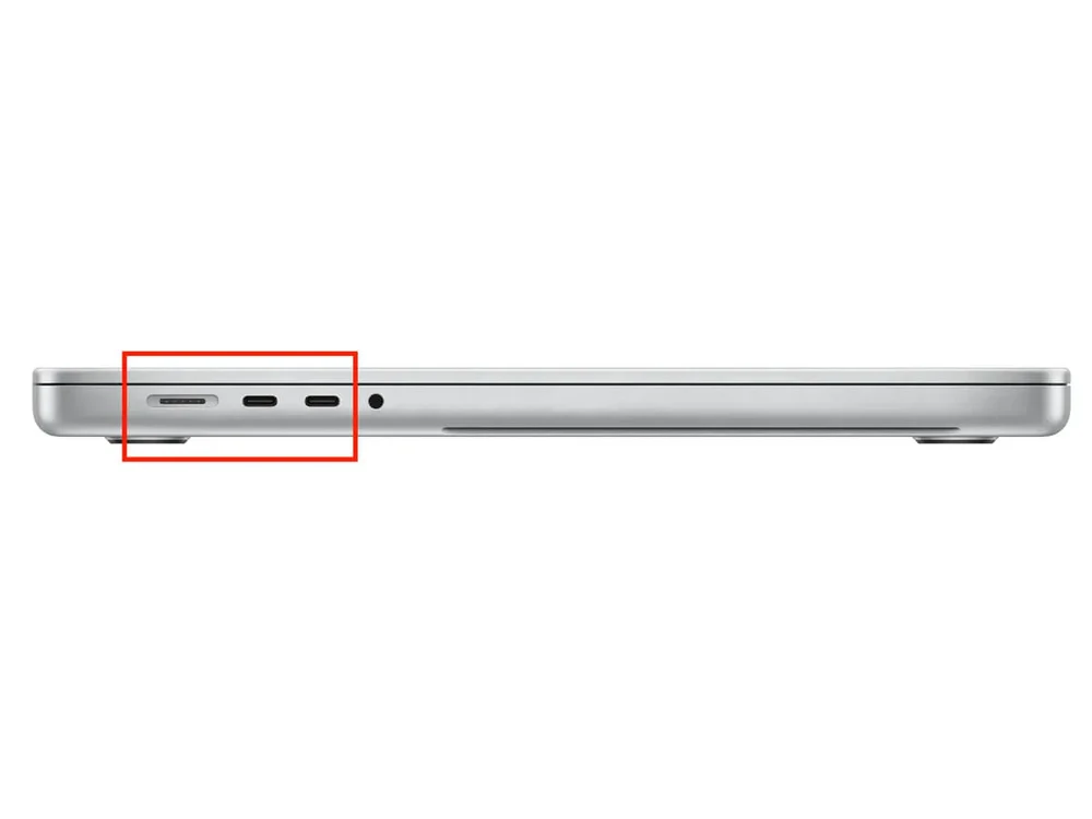 Замена разъема зарядки MacBook Pro 16" M1 (2021) A2485