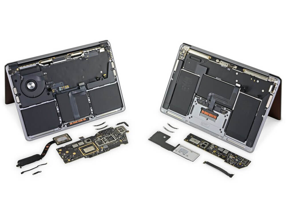 Замена термопасты MacBook Pro 13" M1 (2020) A2338