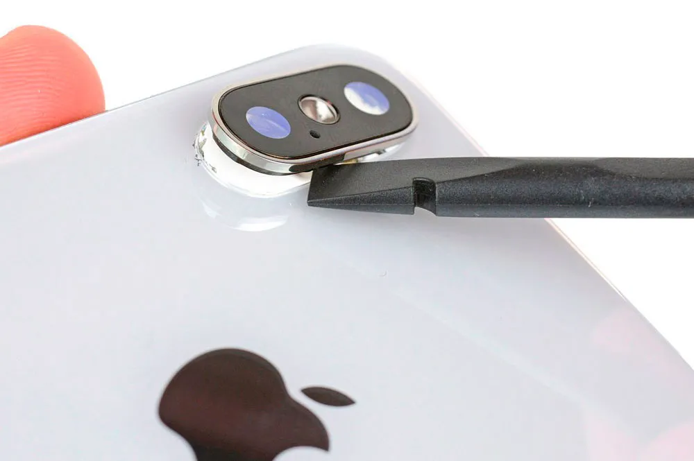 Замена стекла задней камеры iPhone X