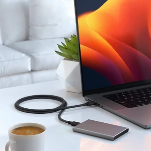 Зарядный кабель Satechi Thunderbolt 4 Pro USB-C на USB-C Cable (1m) - Фото 9