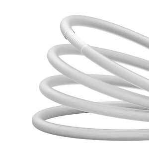 Зарядный кабель Type-C to Type-C для быстрой зарядки Baseus CoolPlay Series White 100W (2m) - Фото 5