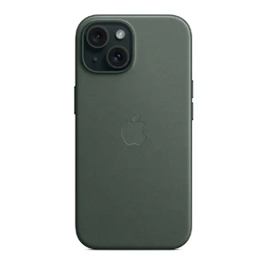 Захисний чохол Apple FineWoven Case з MagSafe Evergreen (MT3J3) для iPhone 15 MT3J3 - Фото 1