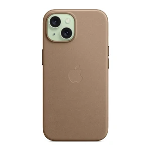 Захисний чохол Apple FineWoven Case з MagSafe Taupe (MT3C3) для iPhone 15 - Фото 4