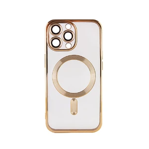 Чохол з MagSafe для iPhone 14 Pro із захистом камери | iLoungeMax Stylish Case Gold  - Фото 1