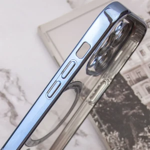 Чохол з MagSafe для iPhone 13 Pro із захистом камери | iLoungeMax Stylish Case Light Blue - Фото 4